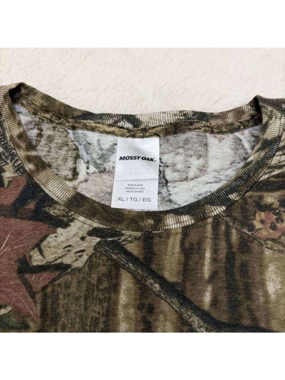 Mossy Oak Break Up Infinity Womens Camouflage Tee XL New - Picture 7 of 10